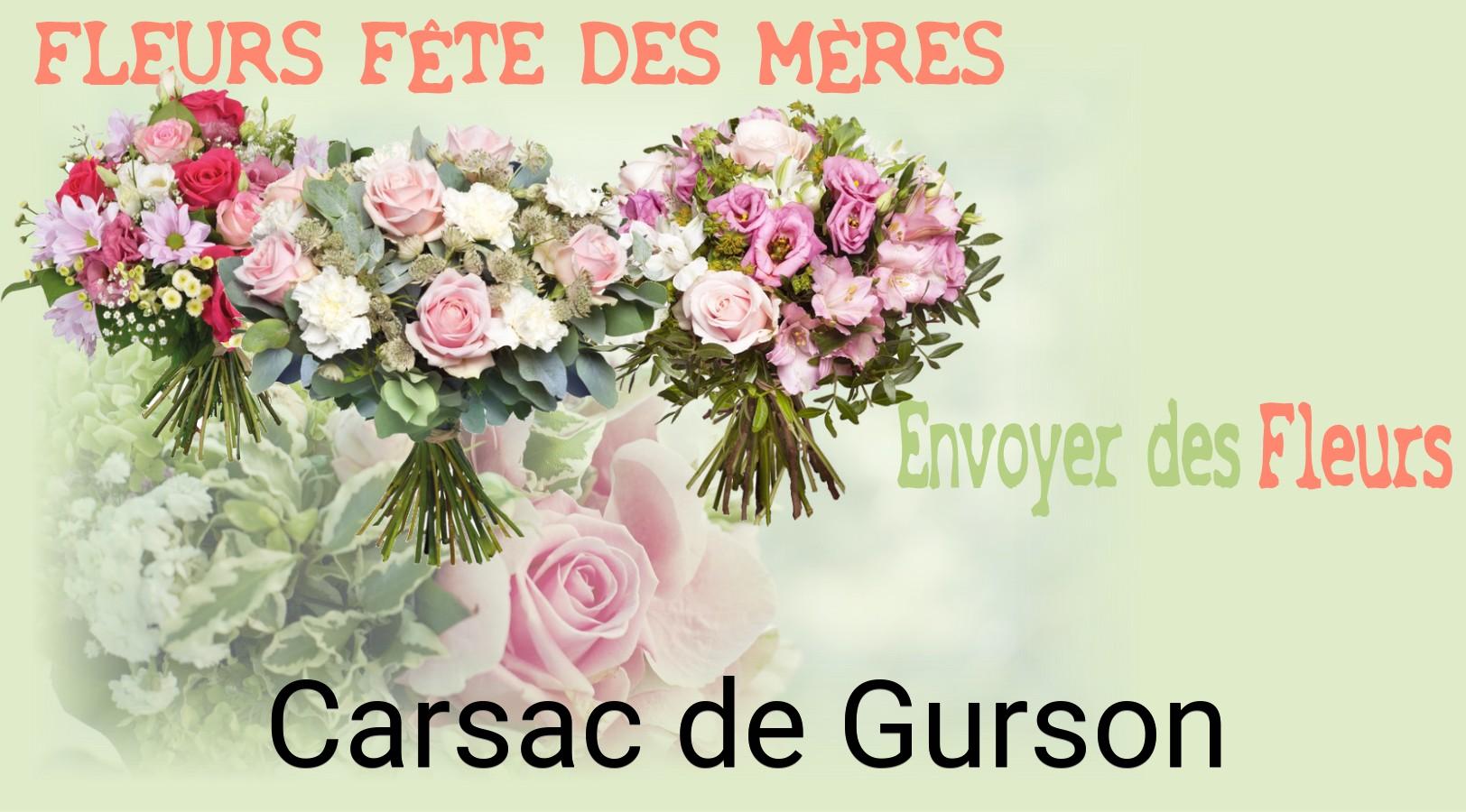 Bouquet de Fête des Mères livré à Carsac-de-Gurson